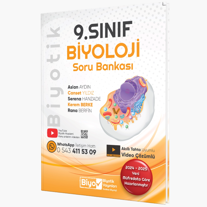BİYOTİK 09.SINIF SORU BANKASI BİYOLOJİ - 2025-26